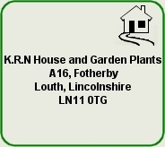 KRN house and garden plants